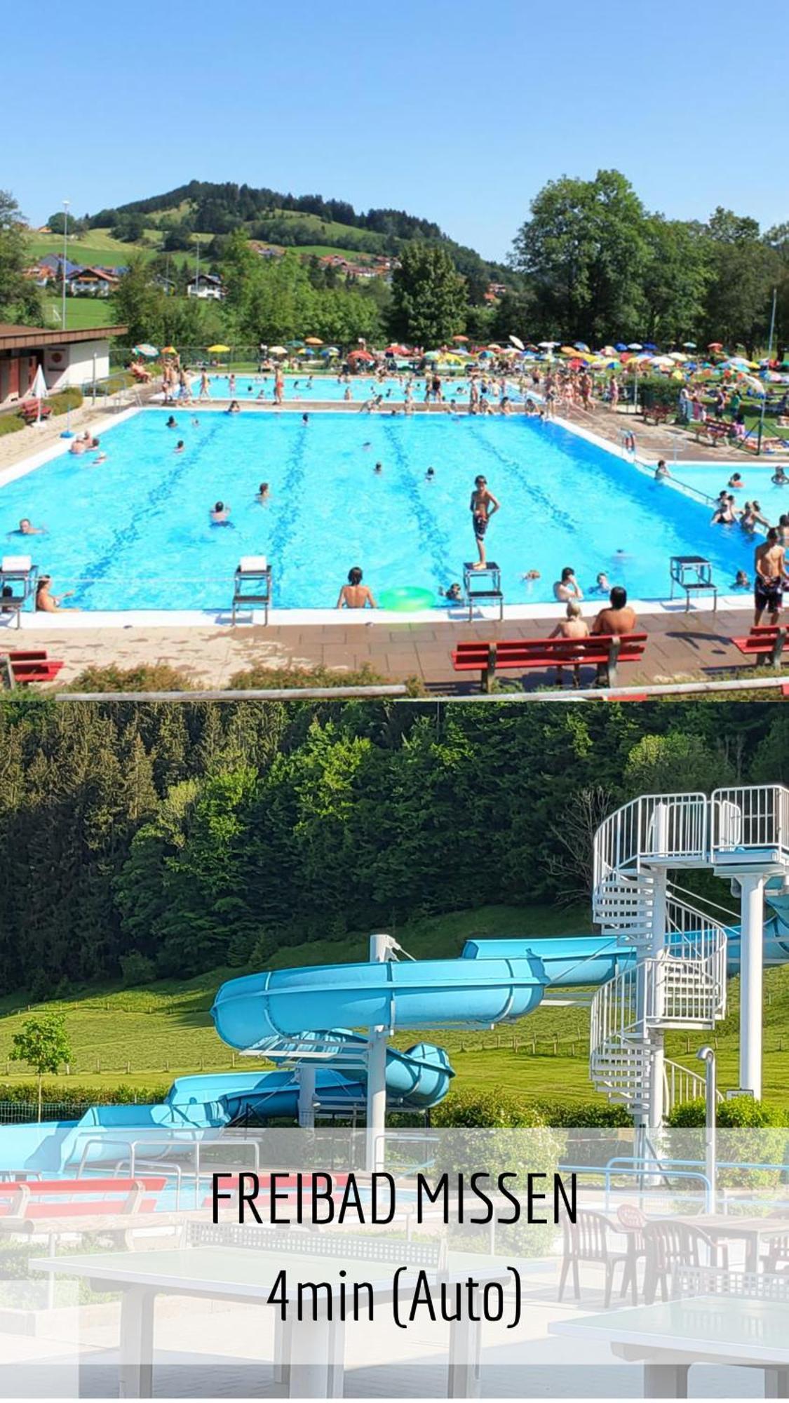 Ferienwohnung Bergzeit Mit Pool Und Sauna Missen-Wilhams Kültér fotó